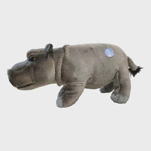 Soft Toys: Hippo Standing 30cm
