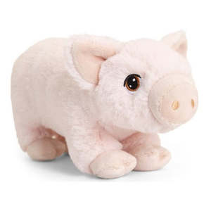 Soft Toys: Keeleco Pig 18cm