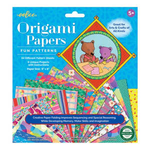 General Craft: eeboo Origami Papers Fun Patterns