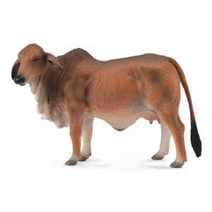 Red Brahman Cow Figurine L