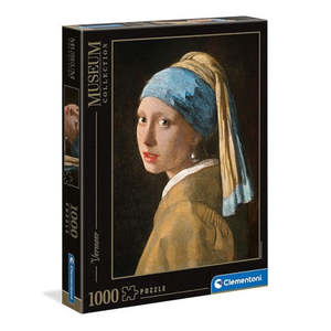 Puzzles Jigsaw: Museum Collection: 1000pc Puzzle, Girl with the Pearl Earring