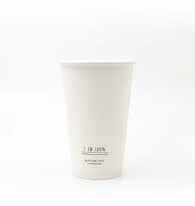 Hot Cups: 12ozC (360ml) PLA Cups - White
