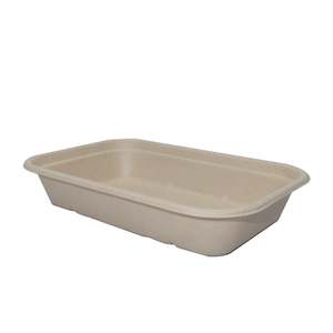 Food Containers: 750ml Sugarcane Lunch Box