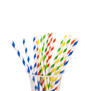 Cutlery Straws: 6mm Paper Straws