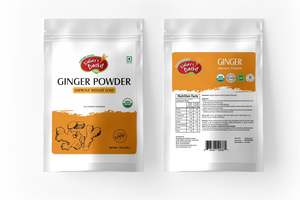 Ginger Organic Powder 227g - Cooking, Baking & Wellness