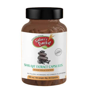 Nature’s Basket NZ Shilajit Extract 60 Capsules — Himalayan Fulvic Mineral S&hellip;