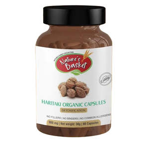 Haritaki Organic Capsules 60pc