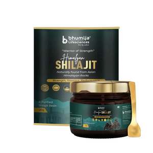 Bhumija Pure Shilajit Resin (Himalayan) – Energy, Focus & Resilience