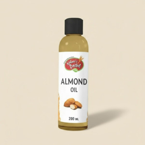 Almond Oil 200ml - 100% Pure Cold-Pressed