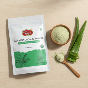Weight Management: Organic Aloe Vera Powder 227g (Aloe barbadensis) – Skin & Digestive Support