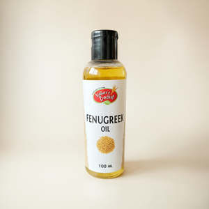 Natural Oils: Fenugreek Oil 100ml - Hair Growth & Dandruff Control