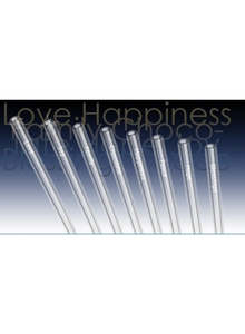Juicing 1: Dharma glass straws: Set of 4 inspiratonal quotes