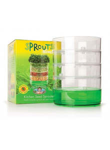 Microgreens 1: Kitchen seed sprouter:  multi tier