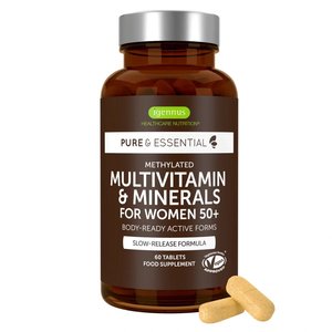 Methylated Multivitamin & Minerals for Women 50+, with Folate, Calcium, Magnesiu&hellip;