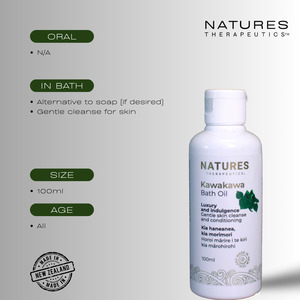 Skin Care: kawakawa bath oil