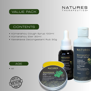 kūmarahou & kawakawa covid-19 | flu | common cold care pack