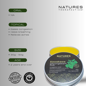 kawakawa decongestant rub