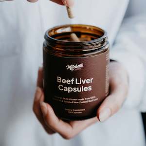 Mitchells Bone Broth: Mitchells Beef Liver 150s