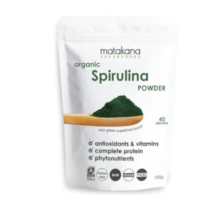 Superfoods: Matakana Organic Spirulina 100g