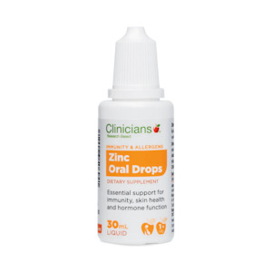 Clinicians: Clinicians Zinc Oral Drops 30ml