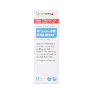 Clinicians Vitamin B12 Drops 12ml