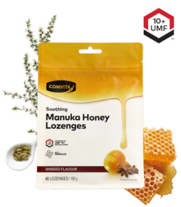 Comvita Manuka Honey Lozenge Aniseed 40s