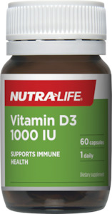 NutraLife Vitamin D3 60s