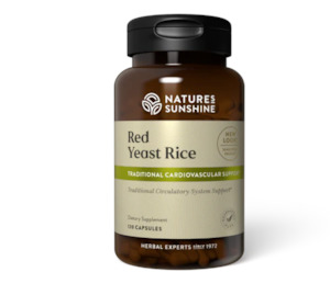Natures Sunshine Red Yeast Rice 120s
