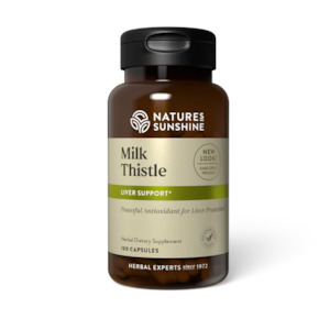 Natures Sunshine: Natures Sunshine Milk Thistle 100s