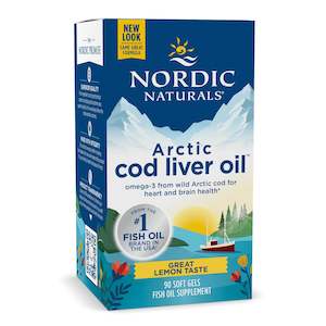 Nordic Naturals: Nordic Naturals Arctic Cod Liver 90s