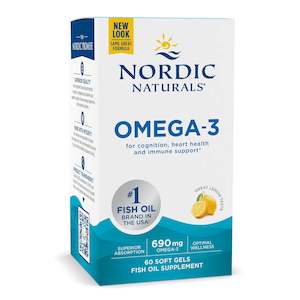Nordic Naturals: Nordic Naturals Omega 3 60s
