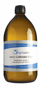 Ionic Colloidal Silver: Origin Colloidal Silver 1000ml (In Store Only)