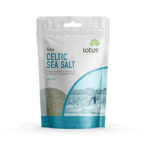 Celtic Sea Salt: Lotus Celtic Sea Salt 500g Fine