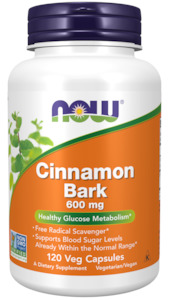 Now Supplements: Now Cinnamon Bark 120s