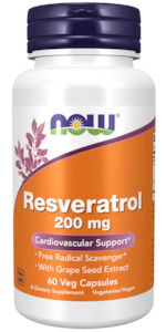 Now Supplements: Now Resveratrol 50mg 60s