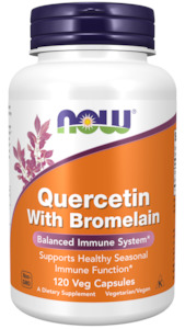 Now Supplements: Now Quercetin Bromelain 120s