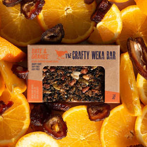 Crafty Weka Bar - Date & Orange 75gm
