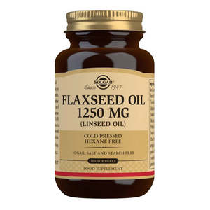Solgar: Solgar Flaxseed Oil 1250mg