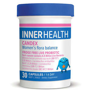 Inner Health: 캔덱스 (여성용 유산균) 30캡슐