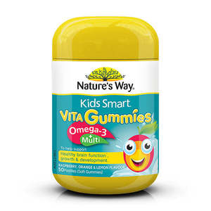 Naturesway: 키즈 스마트 비타 구미 오메가 3 + 멀티