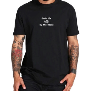 Products: Naughty Bean Tee Shirt Mens – Grab Life by the Beans – Naughty Bean Coffee