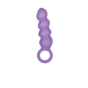 Anal Toys: Venus 4" Silicone Butt Plug 1B Purple
