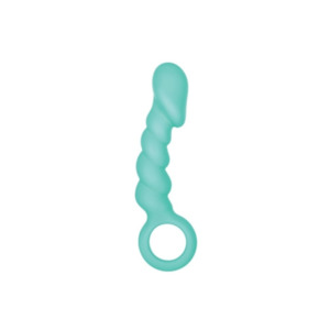 Anal Toys: Venus 4" Silicone Butt Plug 2B Blue