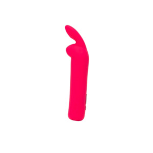 Happy Rabbit Rechargeable Silicone Rabbit Ears Bullet Vibrator Pink