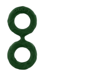 Model D - Double C-Ring Size 3 Green