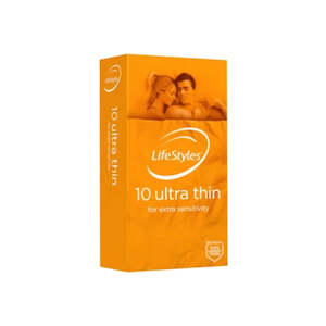 Condoms: LifeStyles Ultra Thin 10'S