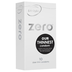 Condoms: Lifestyles Zero 10's