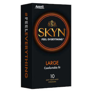 Condoms: Skyn Large 10's