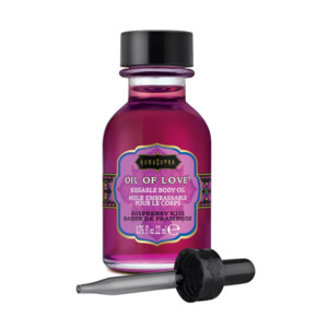 Lubricants Stimulants: Oil Of Love Raspberry Kiss