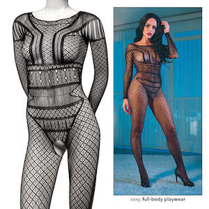 Scandal Full Length Lace Body Suit